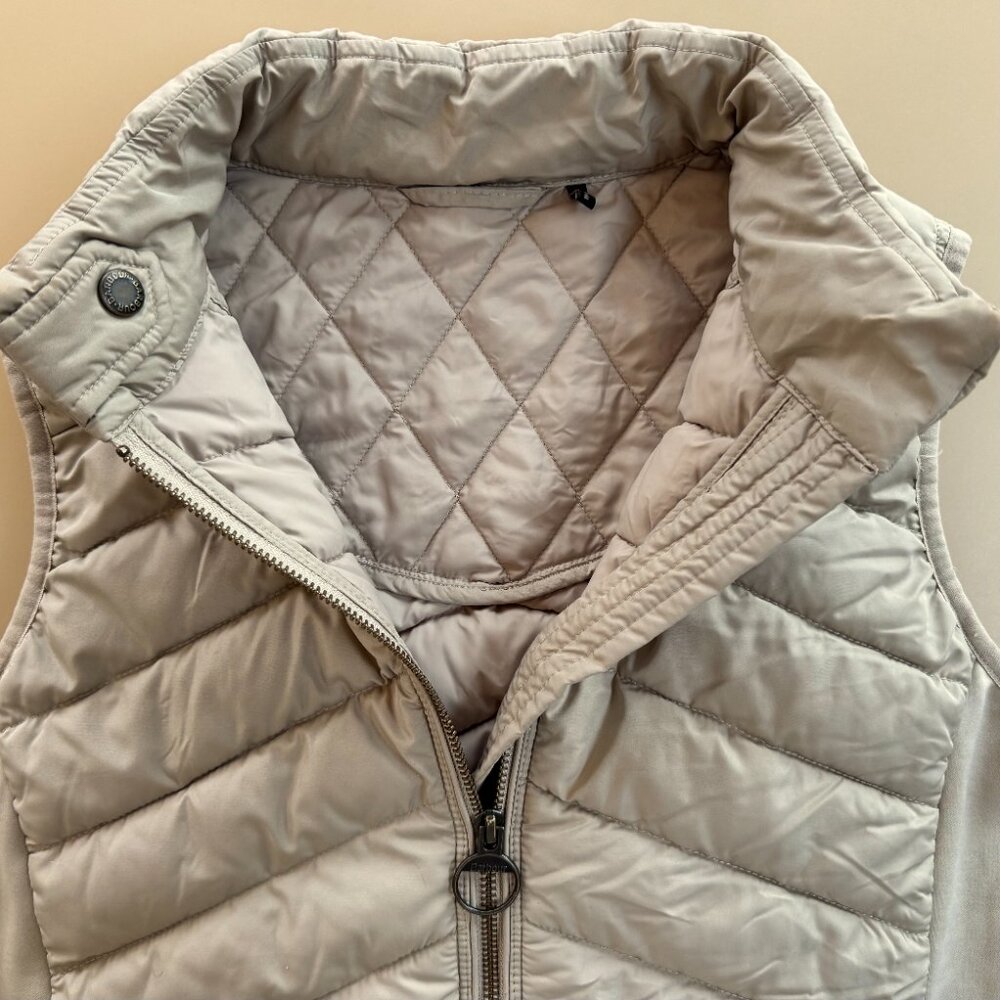 Barbour‎ Women’s Stretch Cavalry Gilet Vest Tan Size 8
